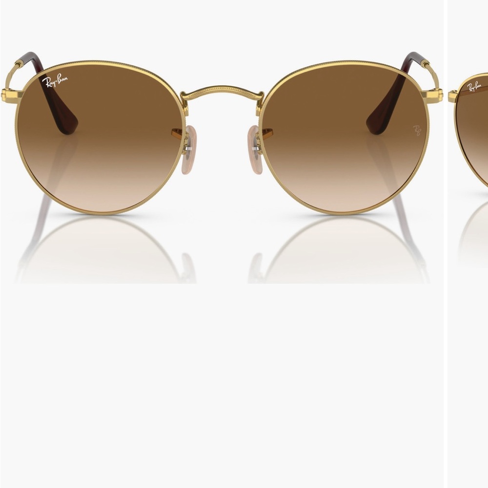 Ray-Ban Gold Frame Sunglasses